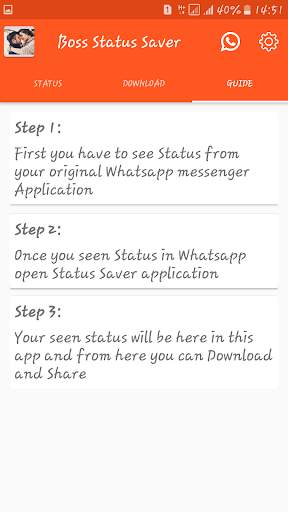Boss status saver screenshot 5
