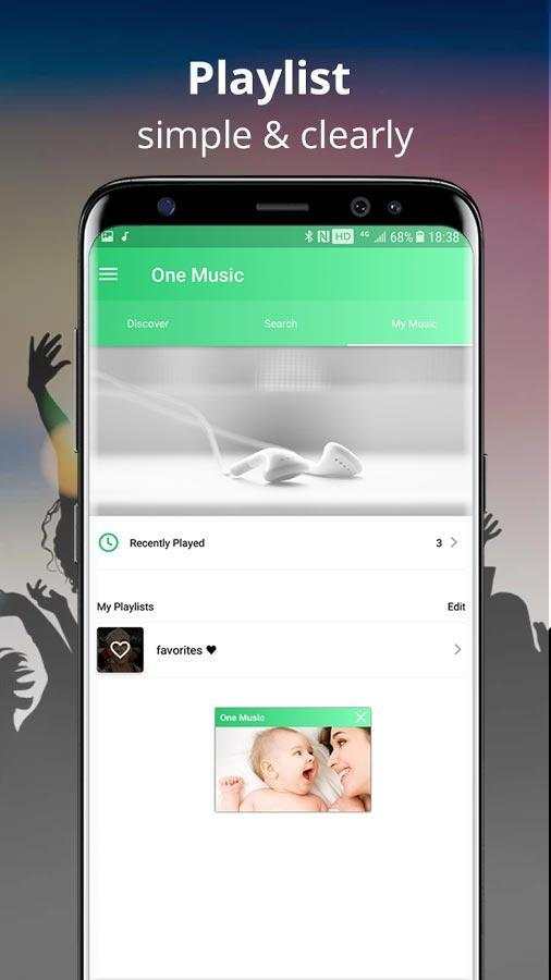 One Music - Floating Youtube Music Player for Free screenshot 3