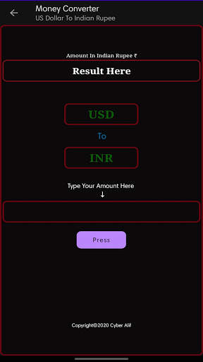 Money Converter स्क्रीनशॉट 4