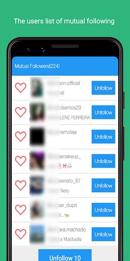Unfollow and Follow users for instagram screenshot 7