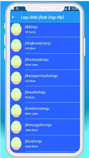 Kumpulan Lagu Adek jilbab Ungu Mp3 Terbaru 2019 screenshot 3