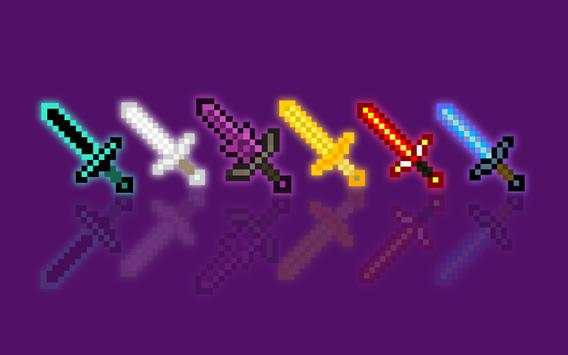 Sword MOD for MineCraft PE screenshot 2