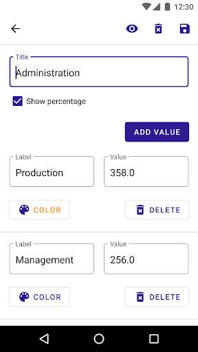PieChart Maker: Circular Graph Generator screenshot 4