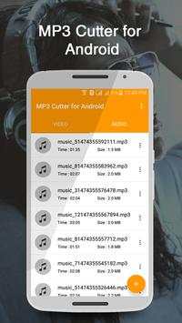 MP3 Cutter for Android screenshot 1