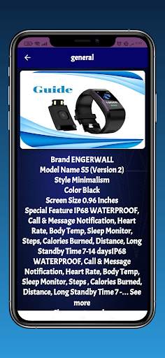 Yoho Smartwatch Sports Guide screenshot 4