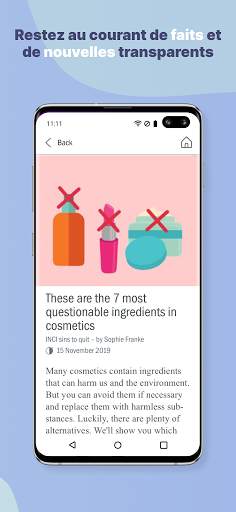 CodeCheck - Scanner d'ingrédiant de produits screenshot 7