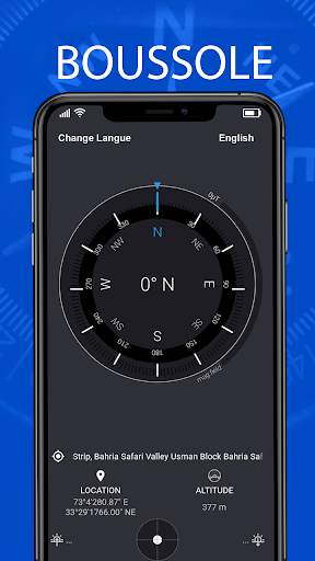 Boussole numérique en français screenshot 3