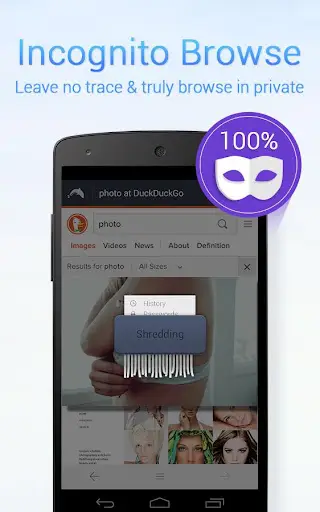 Dolphin Zero Incognito Browser screenshot 2