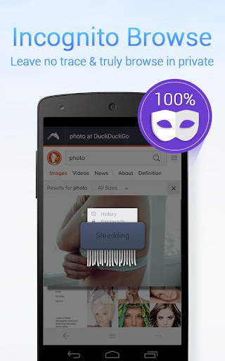Dolphin Zero Incognito Browser screenshot 2