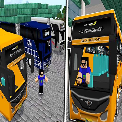 Bus Telolet Mod Minecraft 1.0