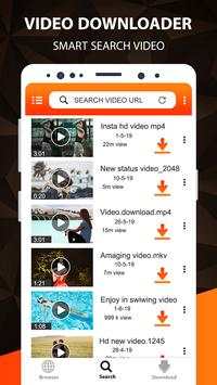 Free video downloader app - save from net screenshot 2