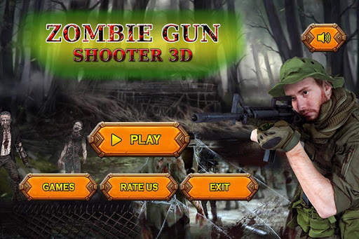 Zombie Gun Shooter : Strange Hero Jungle Survival screenshot 1