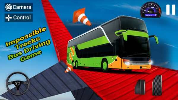 Impossible Luxury Transport Bus Driving Track screenshot 1