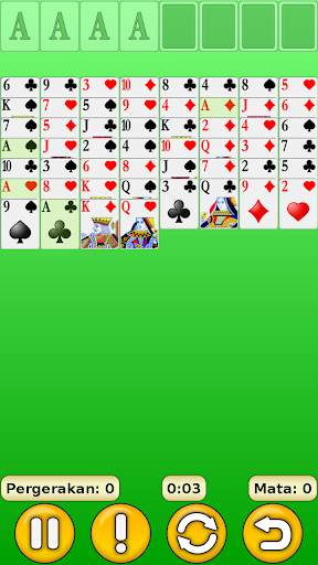 FreeCell screenshot 1