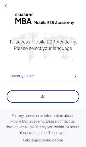 Samsung MBA (Samsung Mobile B2B Academy) screenshot 1