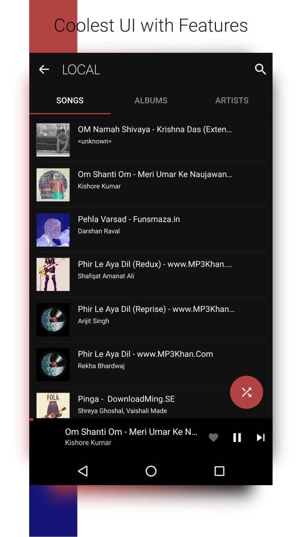2018 Music Player-Equalizer Booster screenshot 3