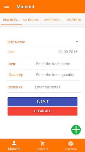 Site Manager screenshot 1
