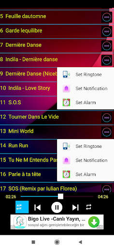 Indila Songs Ringtone OFFLINE screenshot 4