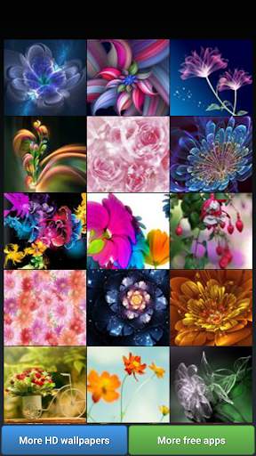 3d Flowers Wallpapers स्क्रीनशॉट 1