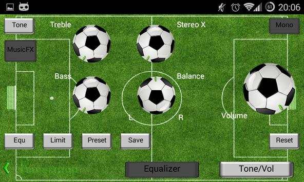 Poweramp Skin Football screenshot 7