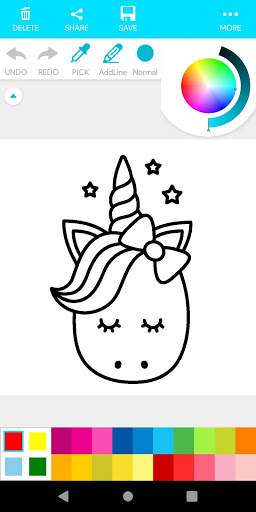 Coloring Unicorn screenshot 4