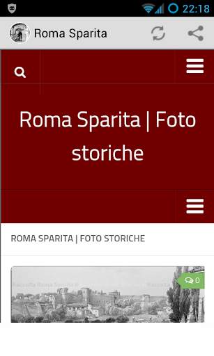 Roma Sparita Mobile screenshot 3