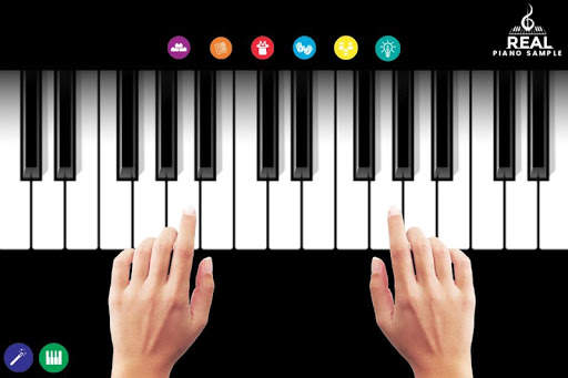 Real Piano - Learning Keyboard screenshot 1