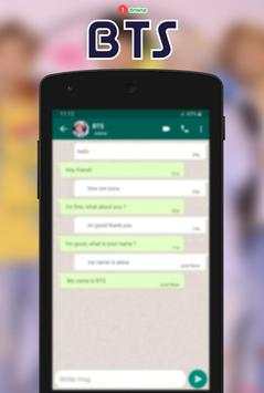 Chat Talk With BTS 6 تصوير الشاشة
