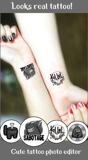 Tattoo photo editor - put tattoo on your photo screenshot 1