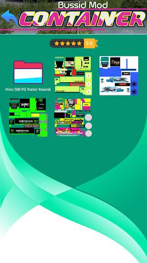 Mod Bussid Truck Kontainer screenshot 6