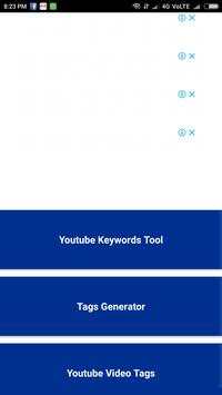 Youtube Keywords screenshot 1