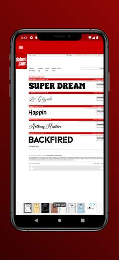 DaFont - Fonts Downloader screenshot 4