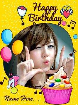 Happy Birthday Photo Frame Special Stickers screenshot 2