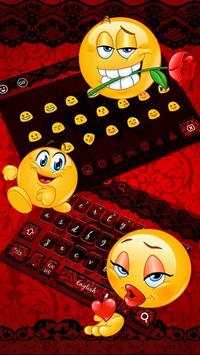 Rose Lace Keyboard screenshot 3