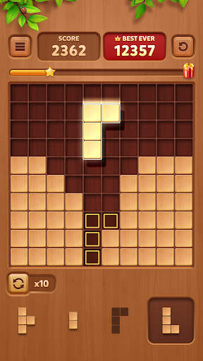 Cube Block - Woody Puzzle Game screenshot 1