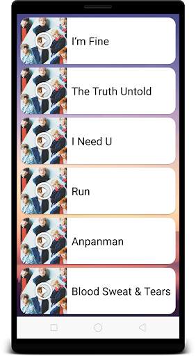 BTS Music Lyrics - KPop Offline screenshot 6