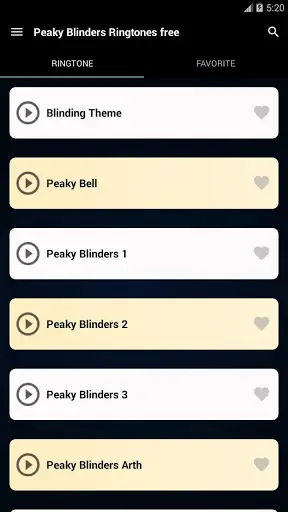 Ringtones For Peaky Blinders screenshot 2