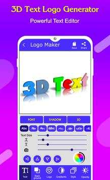 3D Text Logo Creator screenshot 1