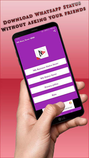 NS Story Saver 2020 - Whatsapp Status Downloader screenshot 1