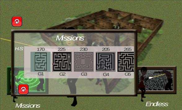 MaZeyno: Zombie Maze Hunter screenshot 3