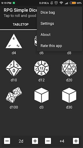 RPG Simple Dice screenshot 4