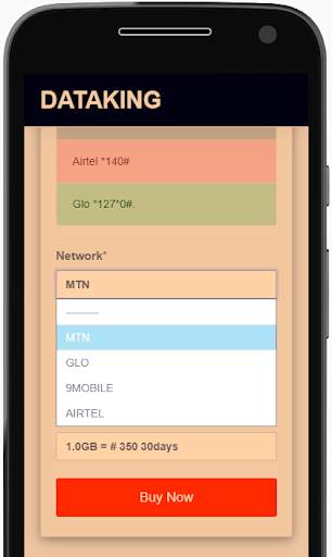 Dataking app screenshot 5