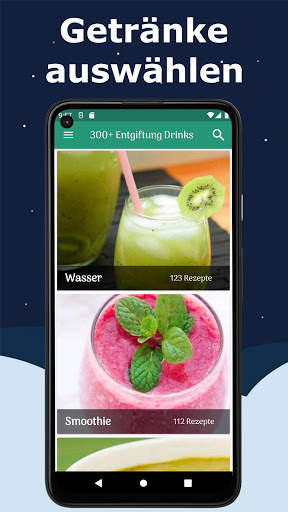 300  einfache und gesunde Detox-Reinigungsgetränke screenshot 1