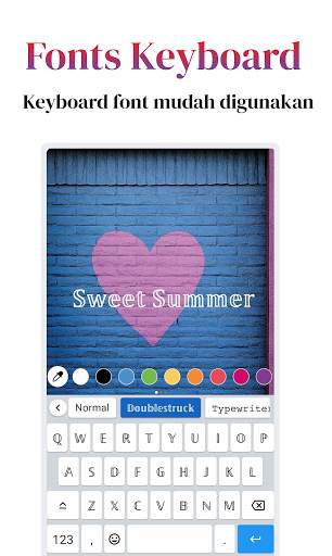 Fonts Aa - Keyboard keren screenshot 4
