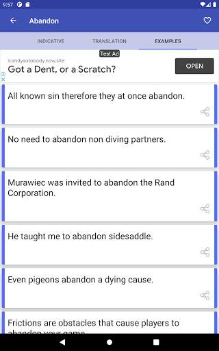 Conjugation Verbs In English - Offline screenshot 13