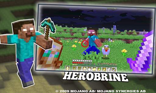 Herobrine Mod & Craft screenshot 3
