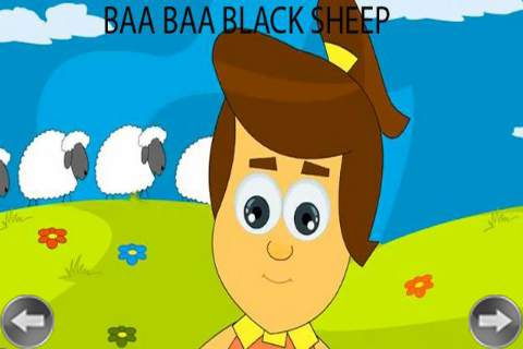 Baa Baa Blacksheep kids Poem screenshot 2