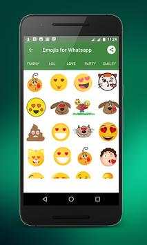 Emojis for whatsapp screenshot 3