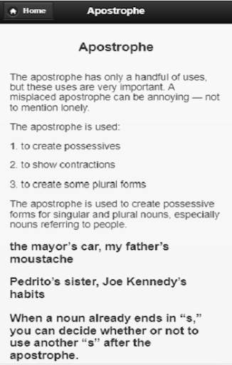 Punctuation Rules скриншот 2
