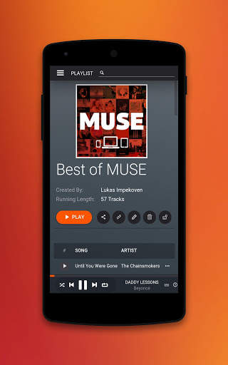 Muse one click, all music. screenshot 4